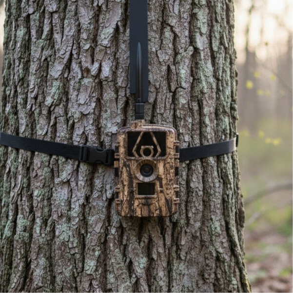 MeineWildkamera Kojote Alert, 4G Wildkamera mit Nachtsicht und schneller Bewegungserkennung