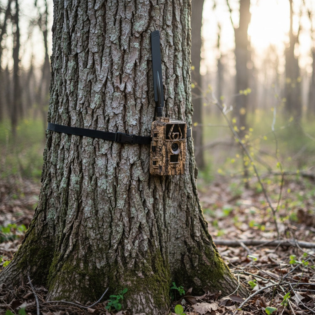 MeineWildkamera Kojote Alert, 4G Wildkamera mit Nachtsicht und schneller Bewegungserkennung