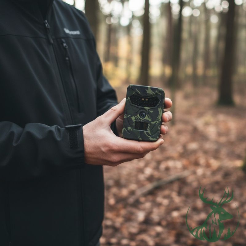 MeineWildkamera Falke X Wildkamera Nachtsicht 24MP Full HD IP66 Solar