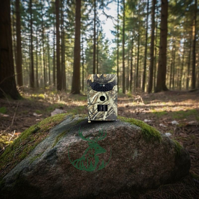 MeineWildkamera Wolfswächter, Wildkamera Nachtsicht 24MP Full HD PIR Sensor