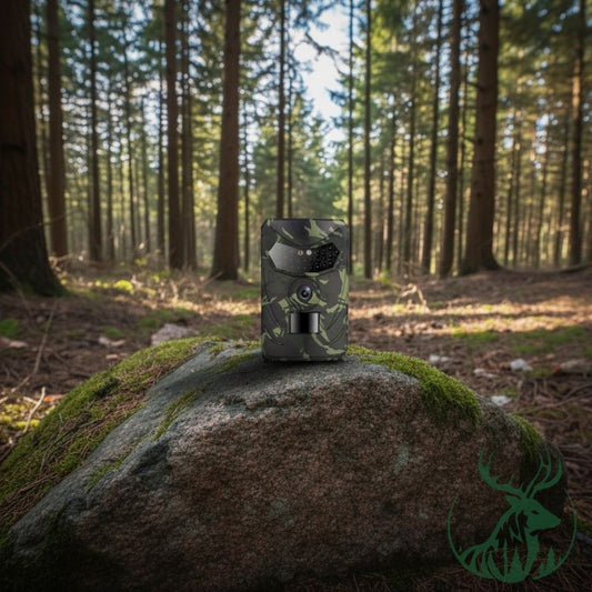 MeineWildkamera Falke X Wildkamera Nachtsicht 24MP Full HD IP66 Solar