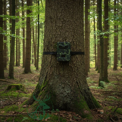 MeineWildkamera Falke X Wildkamera Nachtsicht 24MP Full HD IP66 Solar