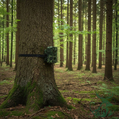 MeineWildkamera Falke X Wildkamera Nachtsicht 24MP Full HD IP66 Solar