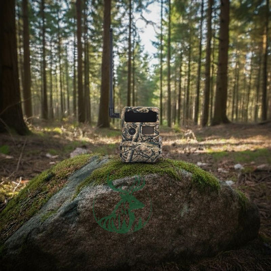 MeineWildkamera Der Bär 360 4G LTE, Wildkamera Nachtsicht 24MP Full HD IP66