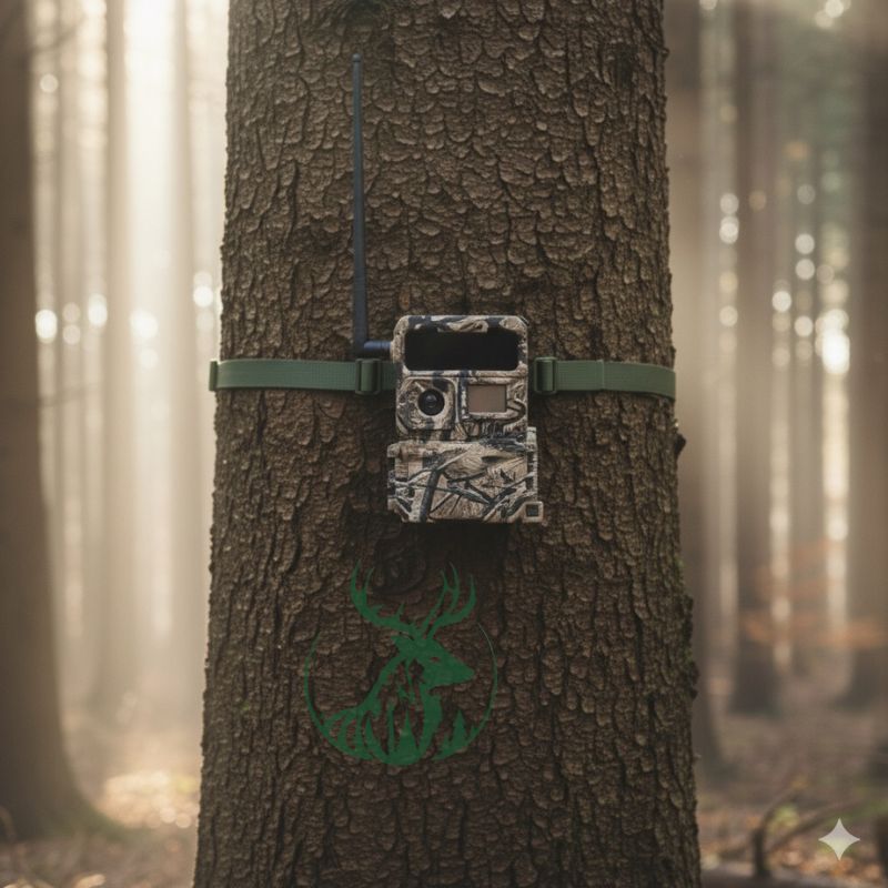 MeineWildkamera Der Bär 360 4G LTE, Wildkamera Nachtsicht 24MP Full HD IP66