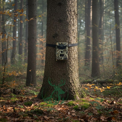 MeineWildkamera Wolfswächter, Wildkamera Nachtsicht 24MP Full HD PIR Sensor