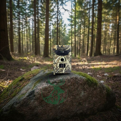 MeineWildkamera Wolfswächter, Wildkamera Nachtsicht 24MP Full HD PIR Sensor